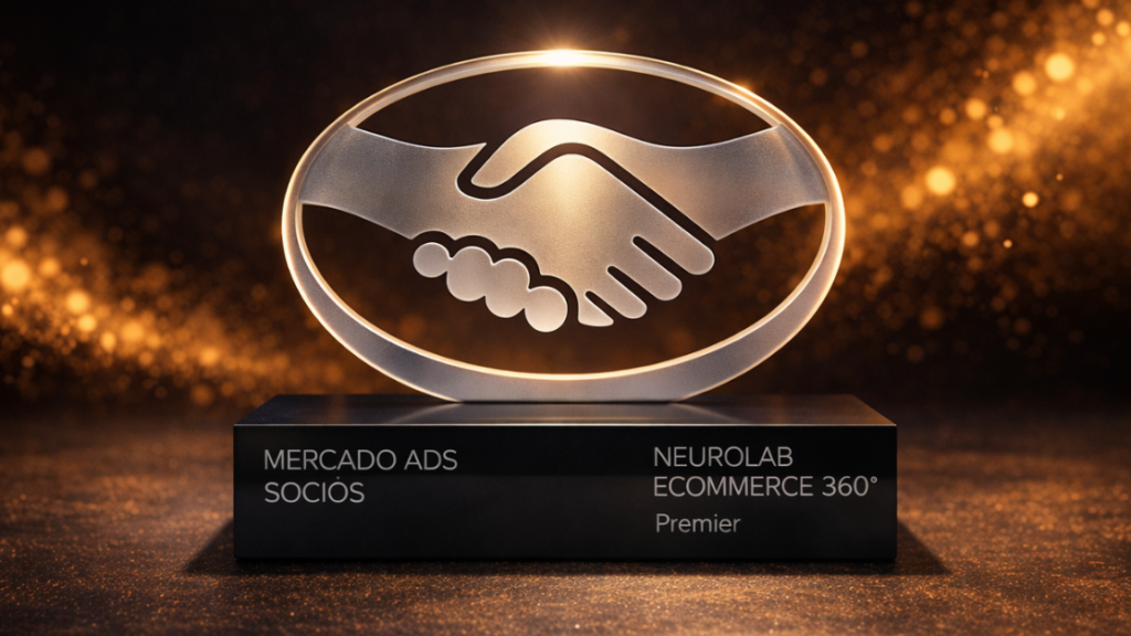 Reconocimiento Mercado Ads Socio Premier a Neurolab eCommerce 360